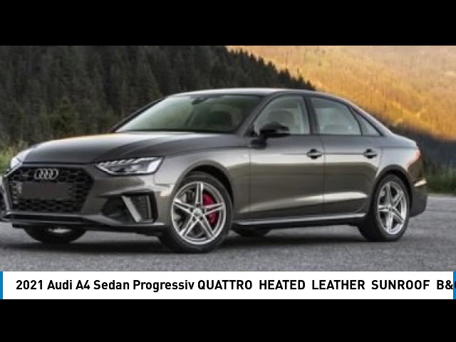 2021 Audi A4 Sedan Progressiv | S LINE | NAVI | SUNROOF in Cars & Trucks in Strathcona County