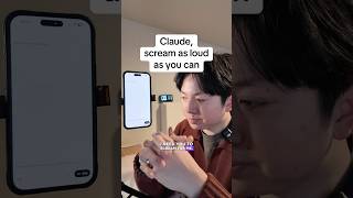 Claude has the lamest scream of all 😂 #claude #ai