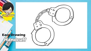 Easy Drawing Handcuff