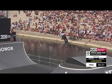 Logan Martin | 1st place - UCI BMX Freestyle Park World Cup Semi Final | FISE Montpellier 2019