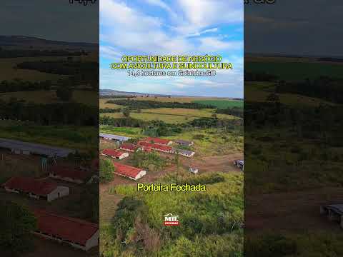 Sitio com 14,4 ha. em Goiatuba-GO - com Avicultura e Suinocultura (Porteira Fechada) #sitioavenda
