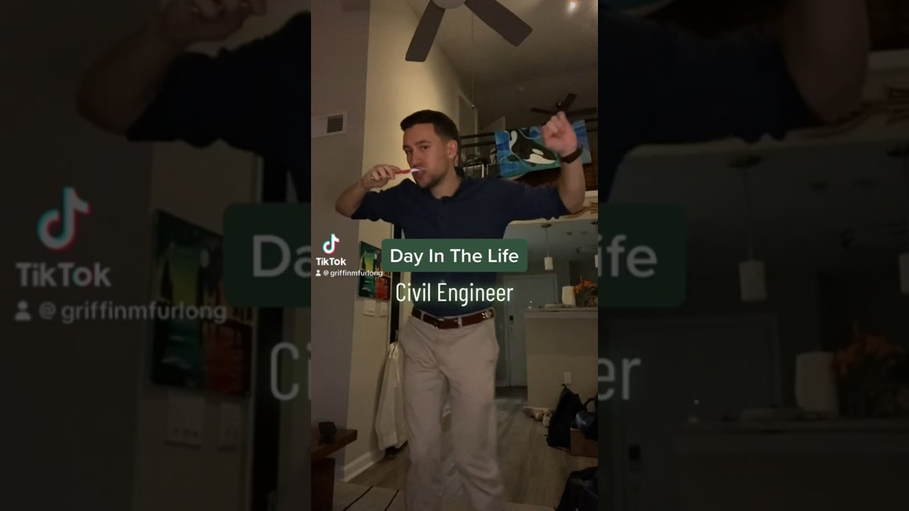 Day In the Life: Civil Engineer (EI) #engineeringstudents #civilengineering #dayinthelife
