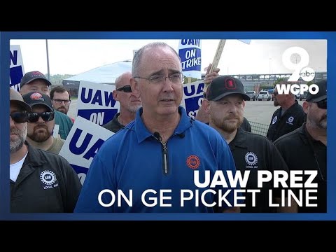 UAW leadership: Union filing unfair labor practice charge against GE Aerospace