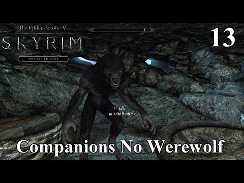Skyrim SE [Modded] Companions No Werewolf Option Mod - Silver Hand Ep.13