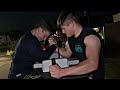 Strongest 16 Year old Arm wrestling at NIGHT