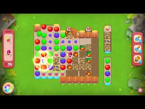 Gardenscapes 2207 Hard Level - 18 moves - NO BooSTERS