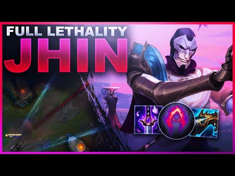 FULL LETHALITY JHIN IS HILARIOUSLY FUN! | League of Legends