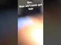 Hair shave prank, man ain’t even got hair 😎😩🥴