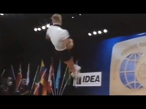 2000' World Aerobic Championship Men's Single. Norbert Boros