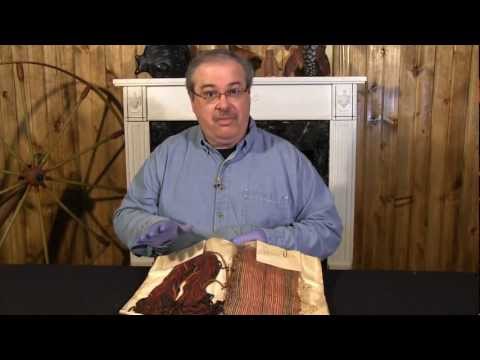 Ancient Inca/Incan Textiles Wool Cloth & Quipus "Talking Knots" Cords