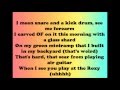 Colossus - Tyler, The Creator (LYRICS ON SCREEN ...