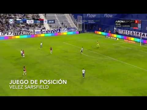 Juego de Posición - Análisis Táctico gol Velez de Heinze vs Colón