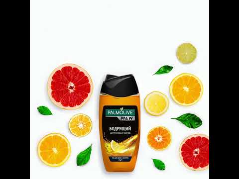 Миниатюра изображения товара Гель для душа Palmolive Men 2 в 1. Цитрусовый Заряд (250мл)