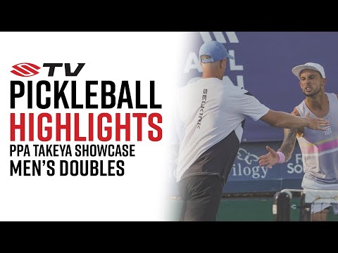 Riley Newman's Perfect Around The Post Shot Pickleball Highlight - PPA Takeya Showcase