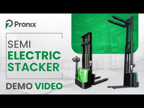 Pronix 1.5 Ton 3.5 m Semi Electric Stacker