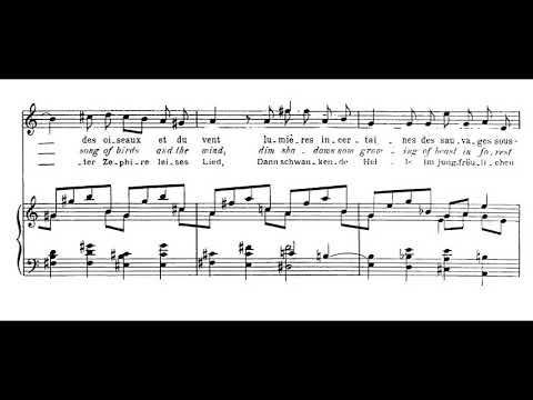 Francis Poulenc: Airs Chantés, FP 46 for Soprano & Piano (Score video)