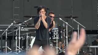 The Rasmus - Livin&#39; in a World Without You @ Maxidrom festival (Moscow, Russia   10.06.2012) HD