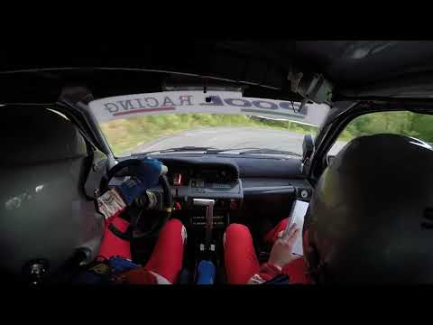 onboard guglielmetti ps3 due valli rally lanterna 2017 1° di classe 12° tempo assoluto