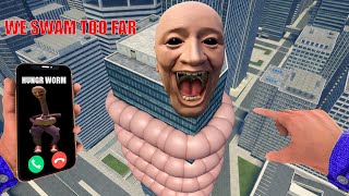 Something Terrifying Happens When Hungry Worm Calls You in Garry’s Mod (We Swam Too Far )