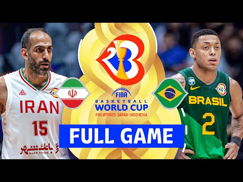 Iran v Brazil | Full Basketball Game | FIBA Basketball World Cup 2023