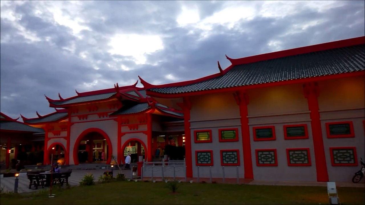 Explore the unique Chinese-inspired design of Masjid Cina Negeri Melaka.