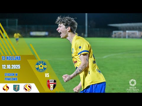 #KOLEJKA 12: GMINNY KLUB SPORTOWY ARKA PAWŁÓW 1 - 2 AKS 1947 BUSKO-ZDRÓJ