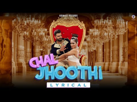 Chal Jhoothi : Sagar Bhatia | Dj Yogii | Lyrical Video | Funny Song | Hindi Song | Koinage Records