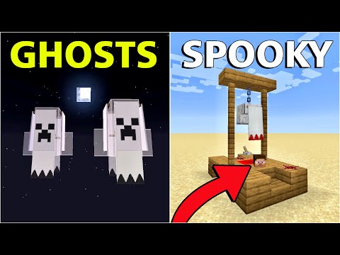 10 Spooky HALLOWEEN Designs and Build Hacks in Minecraft!