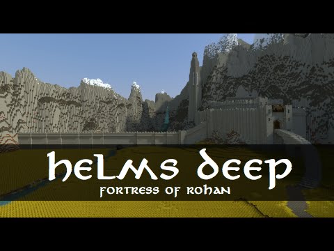 Helm's Deep - A lord of the rings build (Now with Glittering Caves!)
