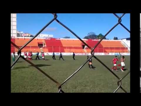 Inter-sm 0x0 Riograndense - Copa FGF sub-19 2014 2 - Torcida Esmeraldina calando o PV