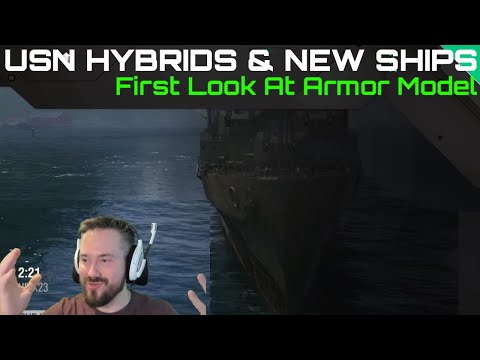 USN Hybrids & New Ships - First Look At Armor