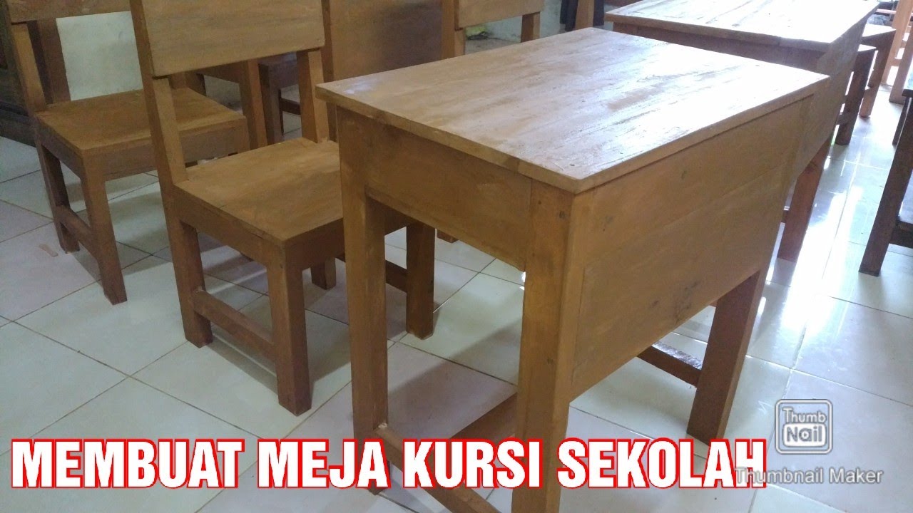 Membuat Meja Kursi Sekolah | Meja Kursi Kayu | Woodworking | Nina Taristiana