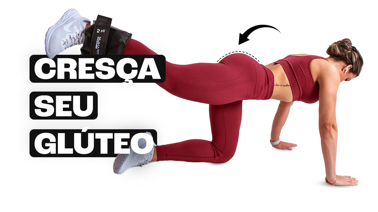Esse TREINO fez meu GLÚTEO CRESCER 10x mais