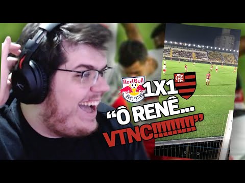 CASIMIRO REAGE A BRAGANTINO 1X1 FLAMENGO PELA 24ª RODADA DO BRASILEIRÃO 2021 | Cortes do Casimito