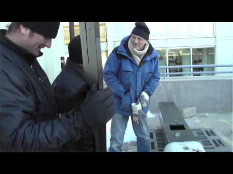 Evanston Sculpture Installation "The Encounter" by Hubertus von der Goltz