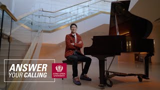 Medical Student Kenneth Plays Music for His Patients - Answer Your Calling at Loma Linda University