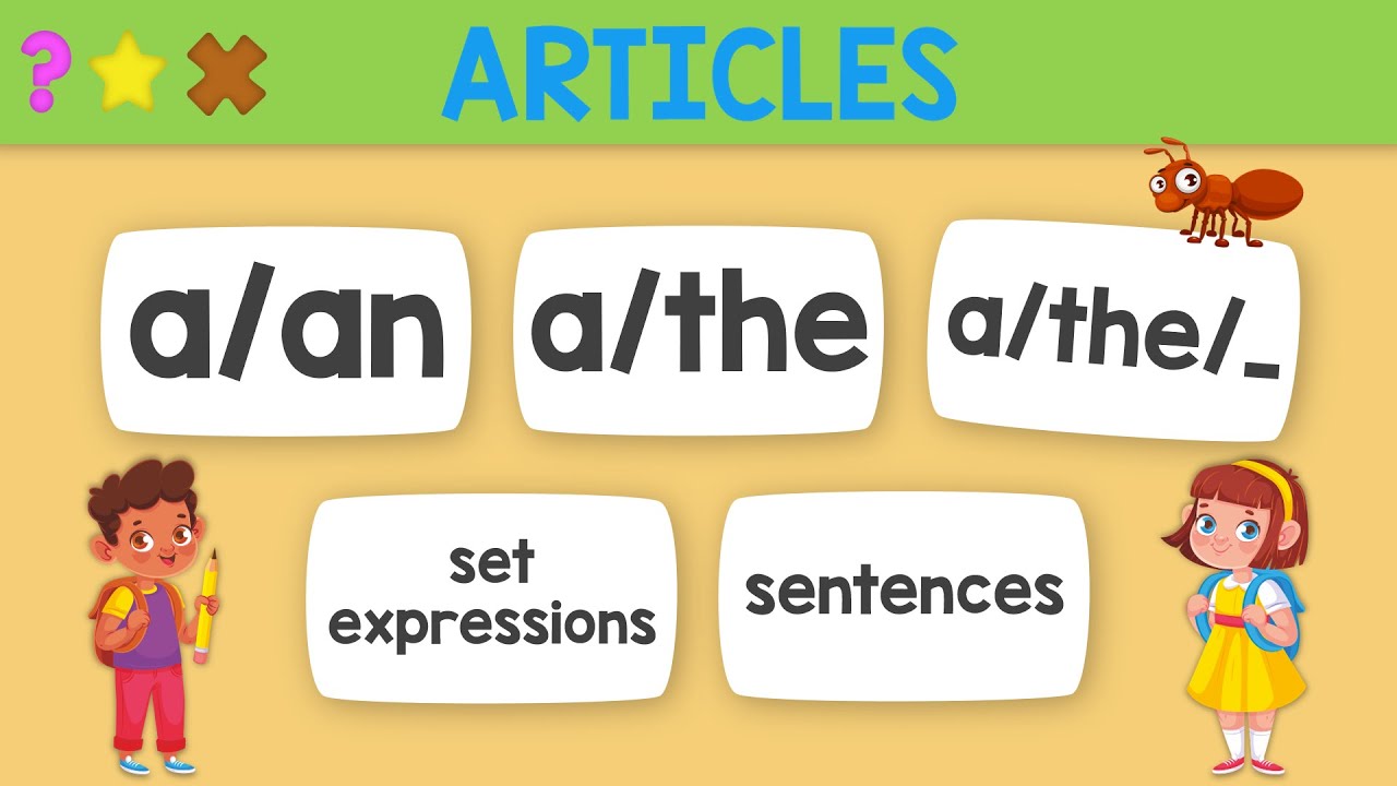 Articles (The, A, An) 5in1 (PowerPoint)