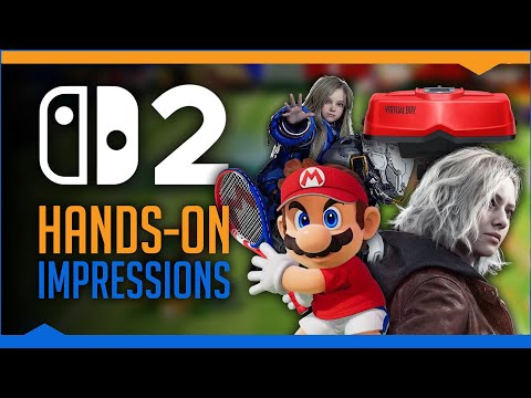 I played some Switch 2 games early: Resident Evil Requiem, Pragmata, Mario Tennis Fever, Virtual Boy