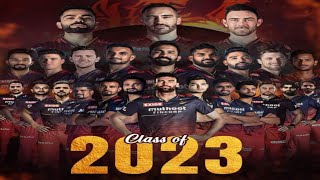 Royal Challengers Bangalore Team Final Squad IPL 2023..!