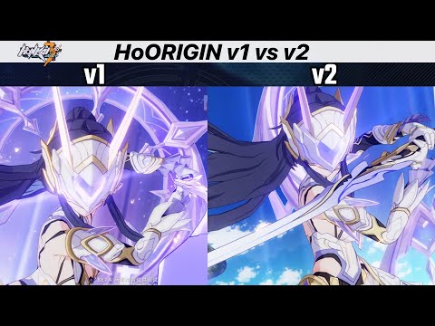 Honkai 6.4 - Herrscher of Origin V1 vs V2 Animation