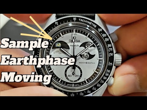 Try Moving Earthphase 24h, Swatch X Omega Mission To Earthphase #moonswatch