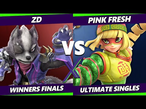 S@X 456 Winners Finals - ZD (Wolf, Fox) Vs. Pink Fresh (Min Min) Smash Ultimate - SSBU