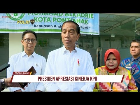 PRESIDEN TANGGAPI HASIL REKAPITULASI SUARA AKHIR PILEG 2024