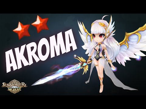 The God's Power of Akroma (Light Valkyrja) - Summoners War