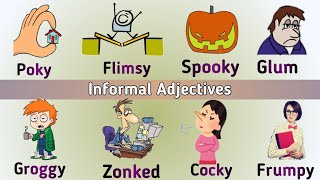 Learn Informal Adjectives || Informal Adjectives with Simple Examples || English Vocabulary