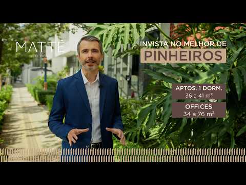 Matté João Moura | Invista ou more em Pinheiros, uma das regiões mais valorizadas de São Paulo