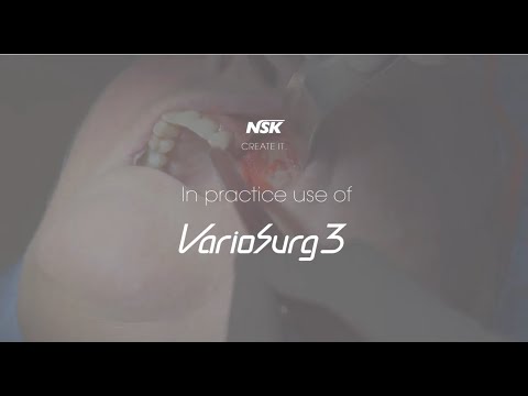 Studiu de caz folosind un aparat chirurgie VarioSurg 3 NSK