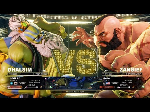 SFVAE S3.5 - FT2 - LEVEL_UP (Dhalsim) Vs bigbluu (Zangief)