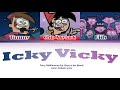 The Fairly OddParents Icky Vicky Color Coded Lyrics