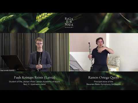 Live oboe masterclass with Ramón Ortega Quero | RJ Online Music Academy - Masterclass #21